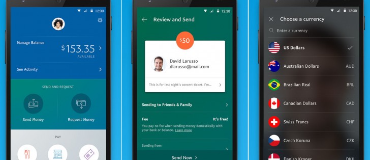 PayPal Redesigns Its Apps For Android And IOS GSMArena Blog