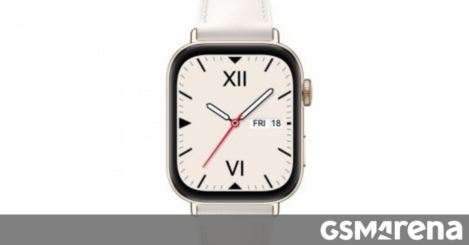 Huawei Watch Fit 3 looks just like an Apple Watch