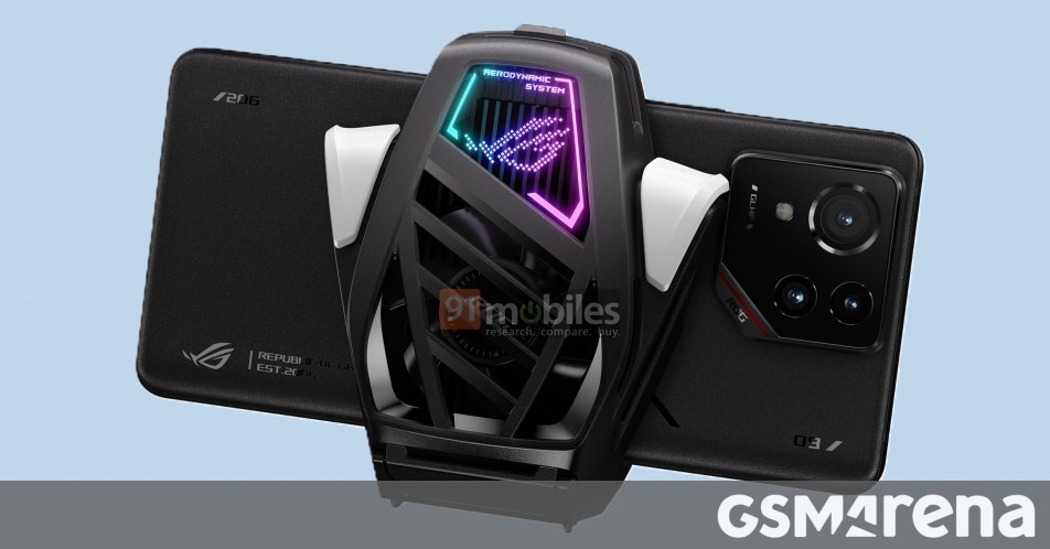 Asus ROG Phone 9 Pro’s design revealed through leaked renders Asus ROG Phone 9 Pro’s design revealed through leaked renders