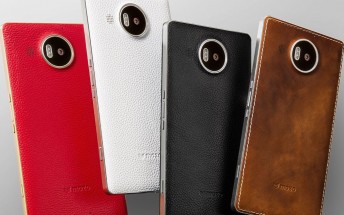 Mozo genuine leather back covers for Lumia 950 and 950 XL are up for pre-order
