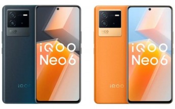 iQOO reveals the Neo6's battery specs ahead of April 13 launch event
