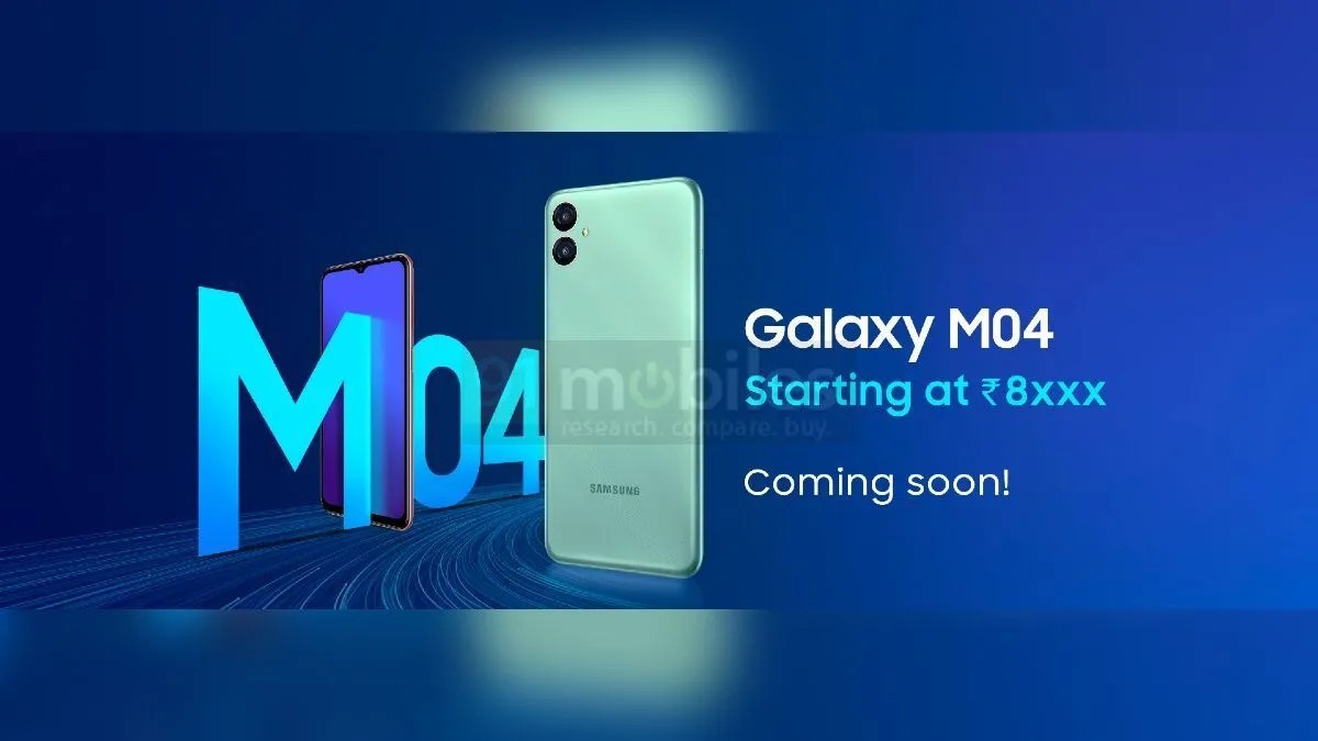 Samsung Galaxy M04 en camino a la India, fugas de precios