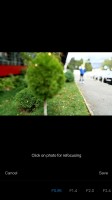 Adjusting the focus after taking a photo -  Xiaomi Redmi Pro  review