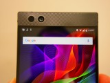 The Razer Phone has no shortage of bezels and two impressive speakers