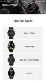 Setting up the Samsung Galaxy Watch and the Galaxy Watch app in action