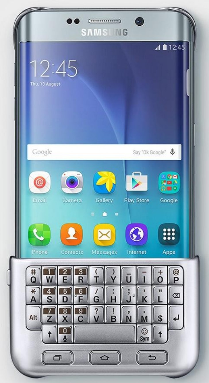 niet voldoende Stressvol Kast This odd physical keyboard for the Galaxy S6 edge+ just popped up online -  GSMArena.com news