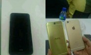 HTC A9 (Aero) gets photographed in the wild looking like an iPhone