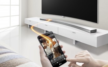 LG announces new curved sound bar to complement its curved TVs