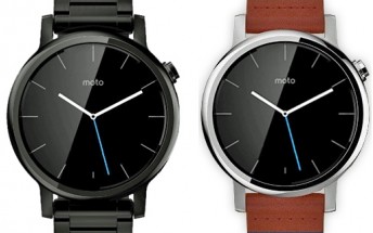 Leaked press image of Moto 360’s successor confirms two different sizes 