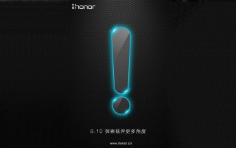 Huawei teases a new Honor smartphone for August 10