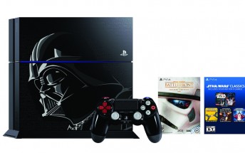 There is a Darth Vader-themed PS4 on the way and it looks awesome
