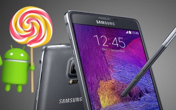 Android 5.1.1 seeding for European Samsung Galaxy Note 4 (SM-N910F)