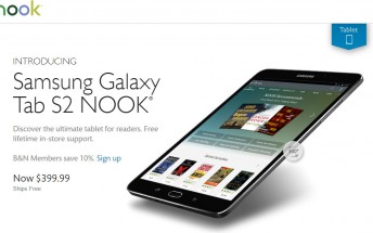 Barnes & Noble latest Nook tablet is based off the Samsung Galaxy Tab S2