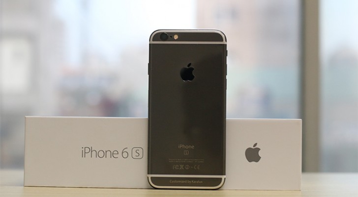 Apple iPhone 6s receives an aftermarket Black Gold coating ...