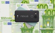 Nexus 5X costs €480 in Europe, £340 in the UK, ouch!