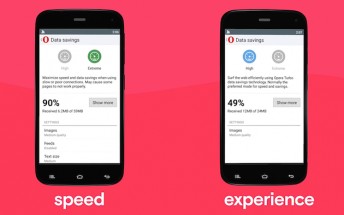 Opera Mini update improves web experience for compressed pages