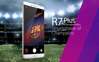 Oppo unveils R7 Plus FC Barcelona Limited Edition phone