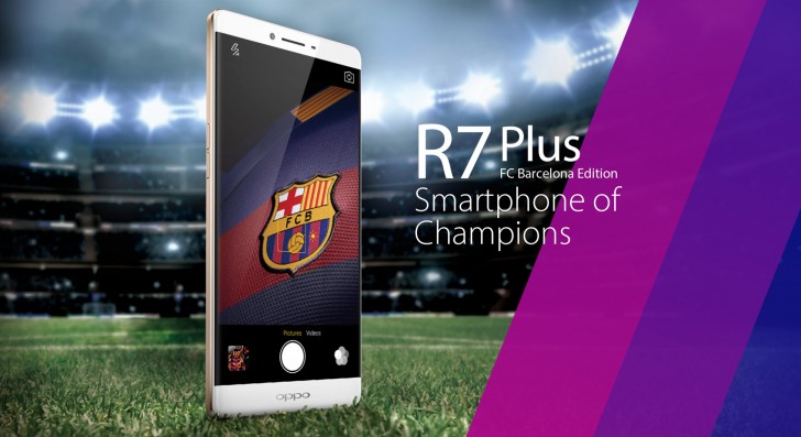 Để fangirl hay fanboy của FC Barcelona, chiếc điện thoại Oppo R7 FC Barcelona Limited Edition chắc chắn sẽ khiến bạn phấn khích. Hãy xem ngay hình ảnh chi tiết về sản phẩm này và đặt hàng ngay hôm nay nhé!