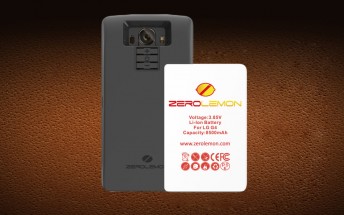 Zerolemon releases 8,500mAh battery for the LG G4