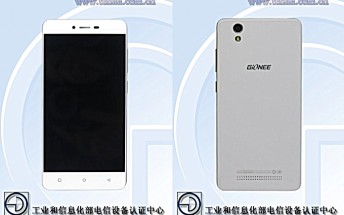 Gionee F103L with 5-inch display and 1GB RAM receives TENAA certification
