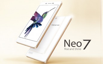 Oppo Neo 7 is official with a 5-inch qHD display and Snapdragon 410