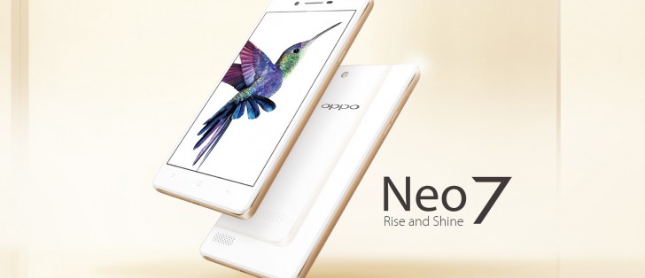 Oppo Neo 7 is official with a 5-inch qHD display and Snapdragon 410 ...