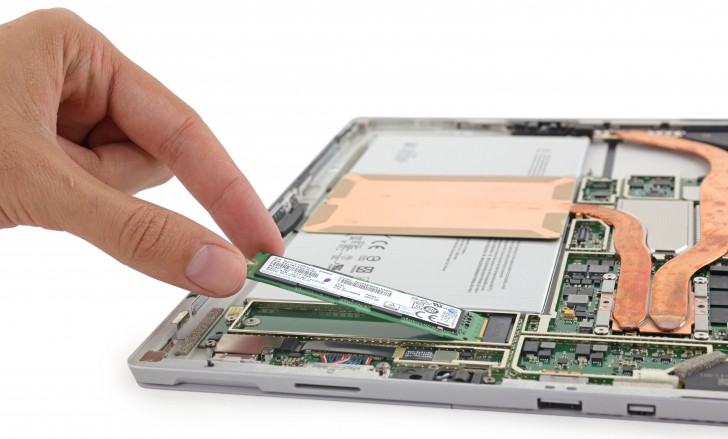 Microsoft Surface Pro 4: hard to repair, SSD is to swap though - GSMArena blog