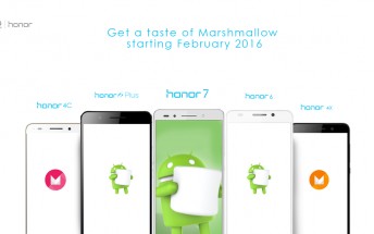 Some Huawei Honor phones to get Marshmallow update in February 2016