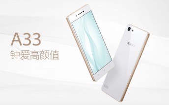 Entry-level Oppo A33 with 5-inch display and SD410 SoC launched