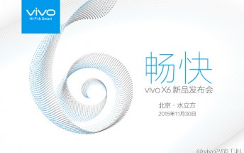 Teaser confirms November 30 unveiling for vivo X6