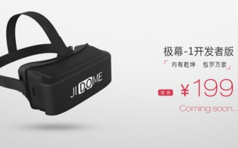 Chinese company FiresVR launches a new VR headset JiDome-1