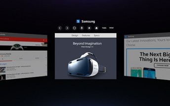 Samsung's Gear VR is getting its own web browser