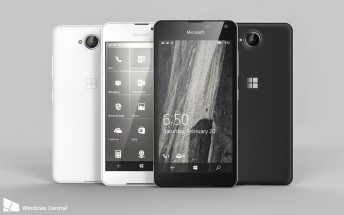 New renders show up portraying the upcoming Microsoft Lumia 650