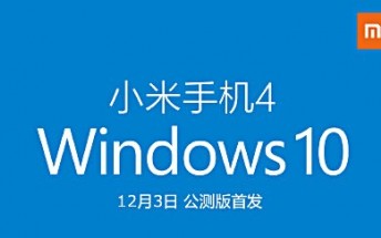 Windows 10 Mobile for Xiaomi Mi 4 officially launching this week