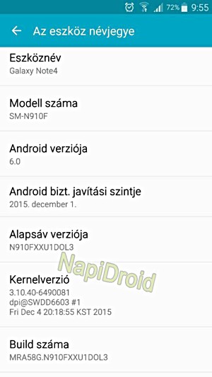 samsung note 4 android 9