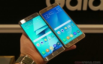 Samsung Galaxy Note 5 and S6 edge+ getting another software update
