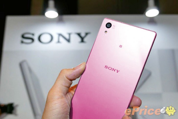 Pink Sony Xperia Z5 Coming In January Rumor Says Gsmarena Com News