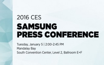 Samsung details CES press conference, Galaxy S7 a no-show