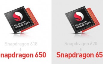 Qualcomm renames Snapdragon 618 and 620 to Snapdragon 650 and 652