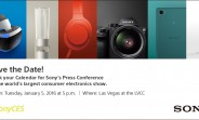 Sony sets date for CES 2016 press conference