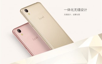 Coolpad ivvi i Plus has an all-metal, 5.5mm body