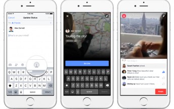 Facebook brings live video streaming to every iPhone user