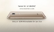Huawei officially announces January 31 launch for Honor 5X in US