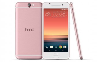 HTC One A9 now also comes in pink
