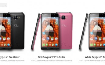 Saygus V2 with dual microSD card slots will finally start shipping this quarter