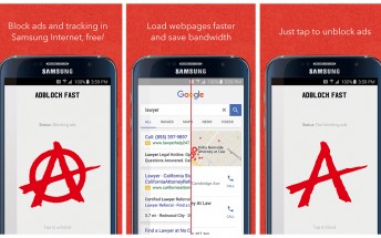 AdBlock Fast for Samsung's Android browser is now back in the Play Store