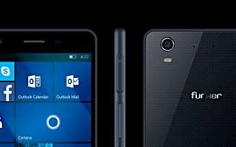 W5.5 Pro is a Windows 10 phone with 5.5-inch display and 13MP camera