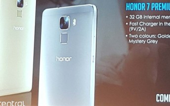 Huawei Honor 7 Premium Edition to launch in Europe soon