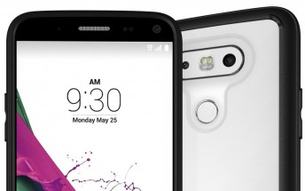 LG G5 case shows camera setup in detail