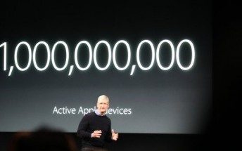 One billion Apple devices are currently in use worldwide